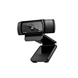 Logitech C920 HD Pro - Cámara Web, videoconferencias y grabaciones de vídeo Full HD 1080p con dos micrófonos estéreo, Negro