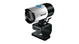 Microsoft LifeCam Studio - Webcam (Seguimiento de cara, Full HD, función de foto, micrófono incorporado, tipo de montaje: Clip/Stand, trípode montable), negro y plata