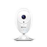 EZVIZ Wi-Fi Cámara de Vigilancia 1080p Interior, IP FHD Cámara de Seguridad con Visión Nocturna, Audio Bidireccional, Monitor de Bebé, Detección de Movimiento, Compatible con Alexa, ezCube Pro