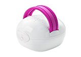 Medisana AC 855 88545 Masajeador para Celulitis por Amasamiento, Succión e Infrarrojos, Blanco/Fucsia, 10.6 x 8.2 x 12.6 cm, 0.26 kg