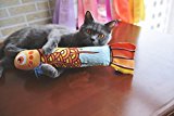 ThxMadam Gato Interactivo Juguete con Hierba Gatera Cat Scratcher Cat Toy with Catnip