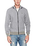 G-STAR RAW Core Hooded Zip Sw L/s Capucha, Gris (Grey Htr 906), Large para Hombre