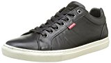 Levi's Perris Derby - Zapatillas Hombre, Negro (Noir Regular Black), 42 EU