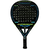 Dunlop Pala de pádel Inferno Elite LTD Yellow-Blue, Adultos Unisex, Amarilla-Azul, Normal