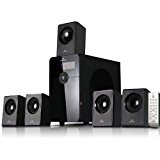 auna HF583 • Sistema sonido envolvente 5.1 • Home Cinema • Surround • 70 W RMS • Subwoofer emisión lateral 4