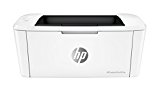 HP LaserJet Pro M15w W2G51A, Impresora A4 Monofunción Monocromo, Impresión a Doble Cara Manual, Wi-Fi, USB 2.0 de alta velocidad, HP Smart App, Apple AirPrint, Panel de control LED, Blanca