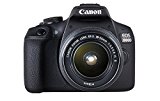 Canon EOS 2000D - Cámara réflex de 24.1 MP (CMOS, Escena inteligente automática, 9 puntos AF, filtros creativos, EOS Movie, Full HD LCD 3