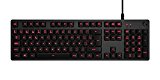 Logitech G413 Teclado Gaming Mecánico, Teclas retroiluminadas, Teclas Romer-G Táctil, Aleación de Aluminio, Teclas personalizables, Paso de USB, Disposición QWERTY ES, Color Gris (Carbón)