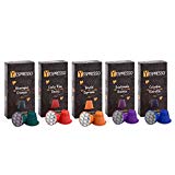 Yespresso Nespresso Compatibili Grand Cru, 5 Miscele Differenti - 100 Capsule…