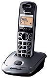 Panasonic KX-TG2511SPM - Teléfono DECT Inalámbrico (Alarma, Pantalla LCD monocroma, Capacidad de lista de direcciones: 50, Remarcado), Gris [versión importada]