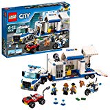 LEGO 60139 City Centro de Control Móvil, Juguete de Construcción con Camión, Coche, Moto y Mini Figuras para Niños +6 años