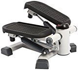 SportPlus Mini Stepper 2en1, tecnología de desplazamiento patentada, movimientos laterales y horizontales, peso max 100 kg, cilindros hidráulicos de larga duración, ordenador entrenamiento, SP-MSP-005