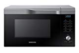 SAMSUNG MC28M6055CS/EC - Horno-Microondas con grill 2 28 Litros, 900W/1500W/2100W, Interior de Cerámica Enamel, Ventana EasyView, Color Gris