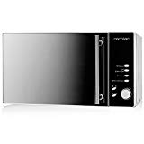 Cecotec Microondas con Horno Convection. 700 W de Potencia, Grill de 950W, Capacidad de 23l, 6 Modos Combinados, Horno de Calor por Conveccion 1850W, Interior y Exterior en Acero Inoxidable