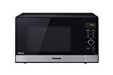 Panasonic NN-GD38H - Microondas con Grill (1000 W, 23 L, 6 niveles, Grill Cuarzo 1100 W, Plato Giratorio 285 mm, Control tácti L, 17 modos, Turbo Defrost, tecnología Inverter) Negro