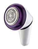 PRITECH - Quitapelusas regargable USB Adecuado para Todas Las Prendas, con Orificios de 3 tamaños en la Rejilla para Pelusas de Cualquier tamaño Dos Posiciones. Modelo ES1048. (Morado)