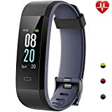 Willful Pulsera Actividad, Pulsera Actividad Inteligente Pantalla Color Reloj con Pulsómetro Impermeable IP68 Podómetro Pulsera Deportiva Reloj para Xiaomi Samsung Huawei Android iPhone iOS Teléfono