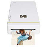 Kodak Photo Printer Mini WiFi - Impresora fotográfica (Impresión por sublimación, Cian, Magenta, Amarillo, 16,7 M, MicroUSB), blanco