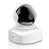 Yi Cámara Vigilancia WiFi Interior, Cámara IP 1080P HD, Sistema de Vigilancia con Visión Nocturna, Detección de Movimiento, Llanto de Bebé y Monitor Remoto con Aplicaciòn de iOS y Android(Blanco)