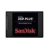 SanDisk SDSSDA-240G Plus – Disco sólido interno de 240 GB, SATA III SSD, con hasta 530 MB/s, Color Negro