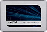 Crucial MX500 500GB CT500MX500SSD1(Z) Unidad interna de estado sólido-hasta 560 MB/s (3D NAND, SATA, 2.5 Pulgadas)