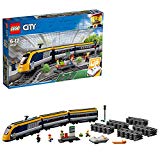 LEGO 60197 City Tren de Pasajeros con Motor, Juguete Teledirigido para Niños a Partir de 6 Años con Vías, Vagones y Accesorios