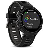 Garmin 735XT Forerunner Reloj multisport con GPS, Unisex adulto, Negro (Black/Grey), M