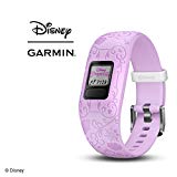 Garmin Vívofit Jr. 2 - Monitor de actividad para niños, Disney Princess Purple (Banda ajustable), Edad 4+