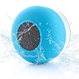 Neuftech Altavoz Bluetooth 5.0 Impermeable Sonido estéreo con Ventosa para iPhone 12/12 Mini 11 Pro MAX 11 /XR XS X 8S Plus 7S 6S 6,para iPad Pro Air Huawei P30 Pro Mate 20 Samsung,Android iOS-Azul