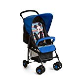 Hauck Sport Silla de paseo ligera y practica para bebes de 0 meses hasta 15 kg, sistema de arnés de 5 puntos, respaldo reclinable, plegable, Azul (Mickey Geo blue)