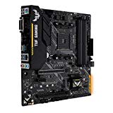 Asus TUF B450M-PLUS GAMING - Placa base de gaming mATX AMD B450 con iluminación Aura Sync RGB LED, soporte de DDR4 3200 MHz, M.2 de 32Gbps, HDMI 2.0b, tipo C y USB 3.1 Gen. 2 nativo, soporta Ryzen3000