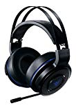 Razer Thresher 7.1 para PlayStation Auriculares inalámbricos para juegos para PS4, PS5 y PC, auriculares inalámbricos, sonido envolvente Dolby 7.1, duración 16h, micrófono retráctil, negro-azul