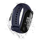 Xiaomi Mi Band 3 - Pulsera de actividad, Pantalla 0.78'' full OLED táctil, Notificaciones, Sumergible 50m, Mide calorías, pasos y sueño, Negro