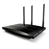 TP-Link Archer C7 - AC1750 Router Gigabit inalámbrico de doble banda, 2.4 GHz a 450 Mbps y 5 GHz a 1300 Mbps, Gigabit puerto, USB 2.0, 3 antenas externas