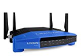 Linksys WRT1900ACS - Router inalámbrico Smart Wi-Fi de Doble Banda AC1900 (Doble Banda 2,4 y 5 GHz, procesador Doble núcleo 1,6 GHz, Wireless-AC, 4 Antenas, Seguridad Avanzada), Azul y Negro