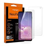 Spigen, 2 Pack, Protector Pantalla Samsung Galaxy s10, NeoFlex, No Vidrio Templado, Aplicación Húmeda, Compatible con Fundas, Sin Burbujas, Anti-Arañazos, Anti-Huellas Dartilares (605FL25996)