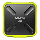 ADATA ASD700-512GU3-CYL - Disco duro externo SSD NAND 3D de 512GB (duradero, resistente al polvo, al agua y a impactos, IP68, 440 MB/s de lectura y escritura) color amarillo