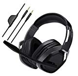 AmazonBasics - Auriculares de «gaming» avanzado - Negro