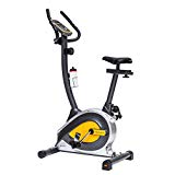 TechFit B400 Bicicleta estática de Ejercicio, Magnética, Máquina de Cardio de la Resistencia de la Pérdida de Peso con la Silla de Montar Ajustable, los Sensores del Pulso y el Monitor LCD