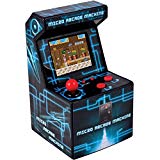 ITAL - Consola Mini Arcade recreativa portátil con 250 Juegos Perfecta para Regalo de niños y Adultos con diseño Retro (Azul)