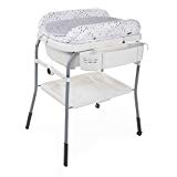 Chicco Cuddle&Bubble - Bañera y cambiador 2 en 1, plegable y compacta, peso 10 kg, color gris (Cool Grey)