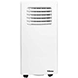 Tristar AC-5531 Aire acondicionado portátil, capacidad de enfriamiento 2625 frigorías y 3.5 kW, deshumidificador y ventilador, mando a distancia y set para ventana, temporizador, bajo consumo, Blanco