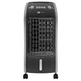 Novohogar Acondicionador de Aire Frío Portátil Q7 Pure 3 en 1. Climatizador, Humidificador y Purificador - Esterilizador de Aire. Bajo Consumo (80W). 3 Velocidades. Silencioso y Fácil de Usar