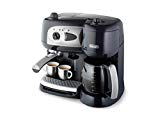 DeLonghi BCO 260.CD.1 Independiente Manual - Cafetera (Independiente, Cafetera combinada, 2,6 L, Dosis de café, De café molido, Negro)