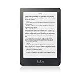 Kobo Clara HD | eReader | Pantalla táctil antirreflejos de 6” | Temperatura del color y brillo ajustables | eBooks | WiFi | 8 GB de almacenamiento | Tecnología Carta E Ink | Negro