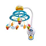 VTech 80-181022 Baby Noche Estrellitas - Proyector Móvil para Bebé, con Luces y Sonidos Relajantes, Lámpara/Módulo extraíble, Mando a Distancia y Temporizador