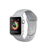 Apple Watch Series 3 Reloj Inteligente Plata OLED GPS (satélite) - Relojes Inteligentes (OLED, Pantalla táctil, GPS (satélite), 18 h, 26,7 g, Plata)