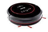 Vileda VR 302 - Robot aspirador autónomo para la limpieza eficaz de suelos y alfombras, aspiradora robótica con función programable y de autocarga, oble filtro y elevada potencia de succión, negro