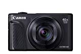 Canon PowerShot SX740 HS, Cámara Compacta de 20.3 MP (40x Zoom Óptico, 4K UHD, DIGIC 8, 5 Ejes, LCD Desplegable, 10 fps, WiFi), HI-speed USB, Conector Micro HDMI, Wi-Fi, Bluetooth, 110.1 x 63.8 x 39.9 mm, Negro