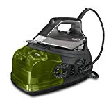 Rowenta Perfect Steam Pro DG8626 Centro de Planchado, Autonomía Ilimitada con 6.9 Bares, Golpe 450 Vapor Continuo de 120 g/min, Suela Microsteam Laser 400, Función Eco, Depósito Cal, Color Negro